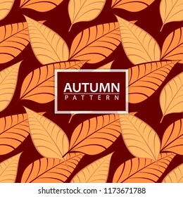 Autumn Leaves seamless pattern