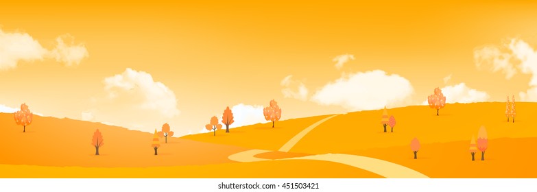Autumn leaves autumn tree background