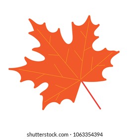 autumn leaves vector icon isolated object