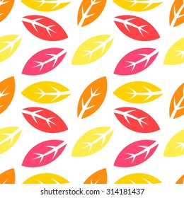 Autumn leaves. Vector illustration