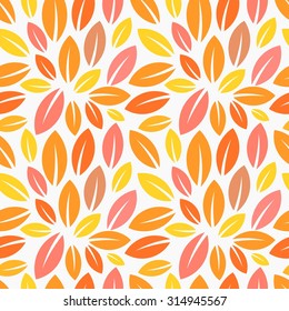 Autumn leaves. Vector illustration