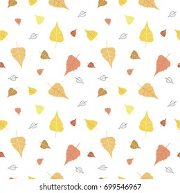 Autumn leaves vector illustration