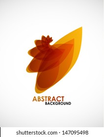 Autumn leaves vector nature vector concept