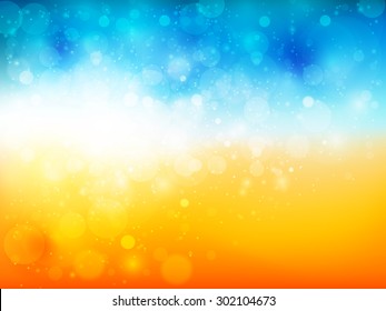 Autumn light background