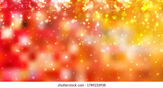 Herbstlichter Himmelswinterhintergrund