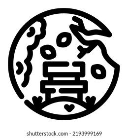 Autumn Line icon vector design and illustration template