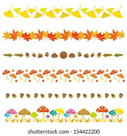 Autumn Line Illustration