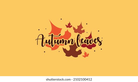 Autumn Logo Design Concept Vector. Seasonal Logo of Autumn Logo Template