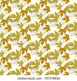 autumn maple leaf patterns seamless vectors