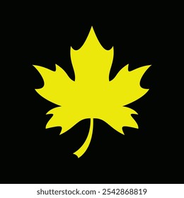 Autumn Maple Leaf trendy artwork perfect abstract vector illustration colorful practical design.eps