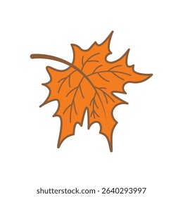Autumn Maple symbol icon illustration design