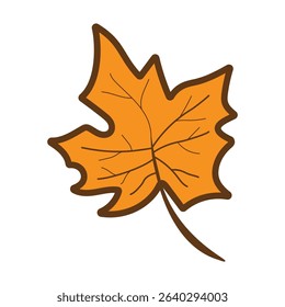 Autumn Maple symbol icon illustration design