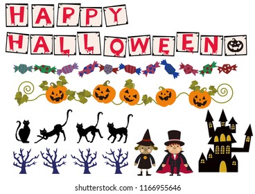 Autumn material collection.
Material collection for Halloween.
Material of October.
Seasonal Clip Art.