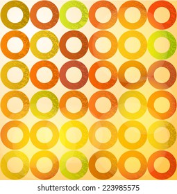 Autumn modern geometrical abstract background with texture