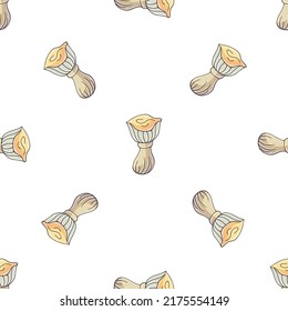 Autumn mood. Illustration in hand draw style. Seamless pattern