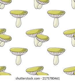 Autumn mood. Illustration in hand draw style. Seamless pattern