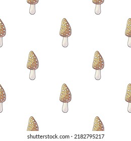 Autumn mood. Illustration in hand draw style. Seamless pattern