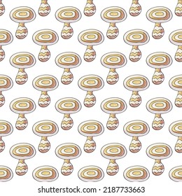 Autumn mood. Illustration in hand draw style. Seamless pattern