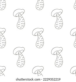 Autumn mood. Illustration in hand draw style. Seamless pattern