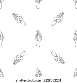 Autumn mood. Illustration in hand draw style. Seamless pattern