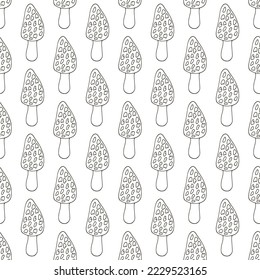 Autumn mood. Illustration in hand draw style. Seamless pattern