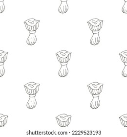 Autumn mood. Illustration in hand draw style. Seamless pattern