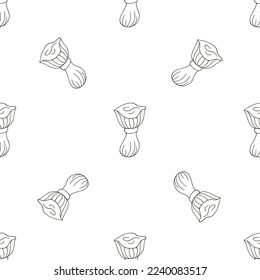 Autumn mood. Illustration in hand draw style. Seamless pattern