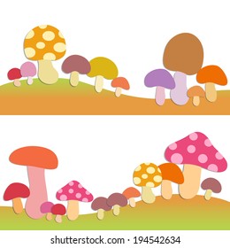 Autumn mushroom