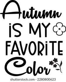 Autumn is my Favorite Color eps file