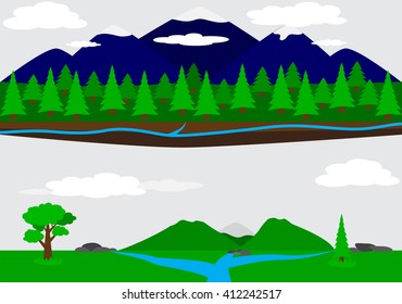 Autumn nature design