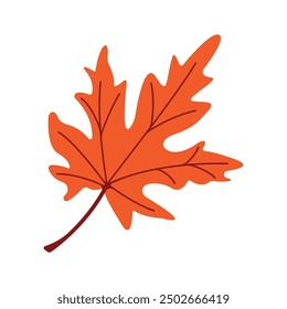 Autumn oak leaf logo and oak tree logo. With editing vector illustration.