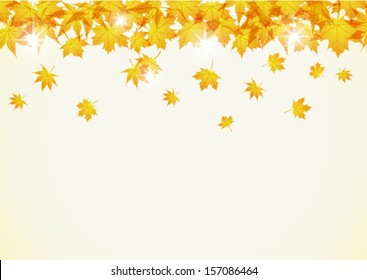autumn on background