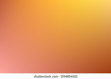 Fondo vectorial de gradiente marrón naranja otoñal. Ilustración delgada en estilo abstracto. Fondo moderno para su interfaz, publicidad, restaurante de texto, café, pastelería