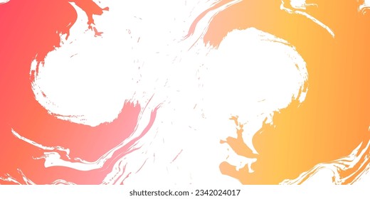 Autumn Orange Japanese Pattern Background