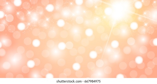 Autumn orange landscape background