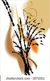 Autumn Ornate Background