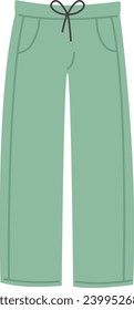 Ilustración vectorial de ropa de hormigón otoñal