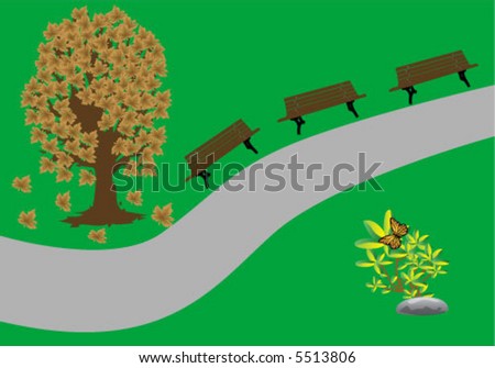 autumn in park