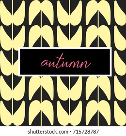autumn pattern
