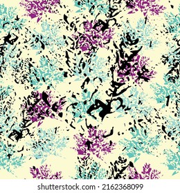 Autumn pattern. imprint watercolor pattern of leaves. Mixed media artwork for textiles, fabrics, souvenirs, packaging and greeting cards. Mixed media artwork.
