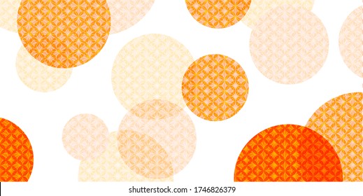 Autumn pattern Japanese paper background
