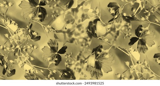 Autumn pattern seamless texture. Fall leaf maple. Aged fashion style background. Vector illustration