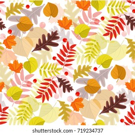 autumn patterns seamless vectors
