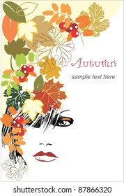 autumn placard