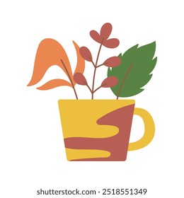 Autumn Plant Cup Illustration - 10