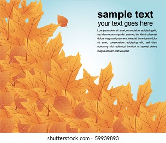 afiche de otoño