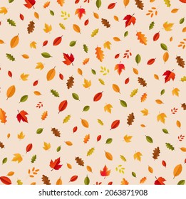 Afiche De Otoño Y Hojas De Otoño, Ilustración De Vectores