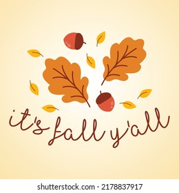 Autumn Pumpkin Quote Design, Cute Fall Illustration Design Collection