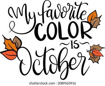 Autumn quotes decoration for T-shirt cards bags cups 