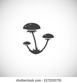 Autumn related icon on background for graphic and web design. Simple illustration. Internet concept symbol for website button or mobile app.